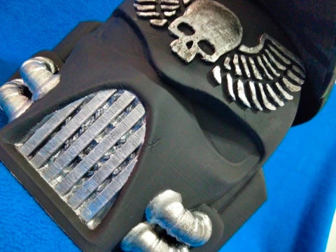 SPACE MARINE HELMET 3D Print Model