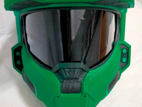 リアル HALO ヘルメット マスターチーフ 3Dプリントモデル
