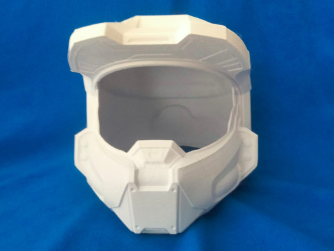 REAL HALO HELMET MASTER CHIEF 3D 프린트 모델