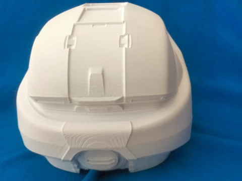 REAL HALO HELMET MASTER CHIEF 3D 프린트 모델
