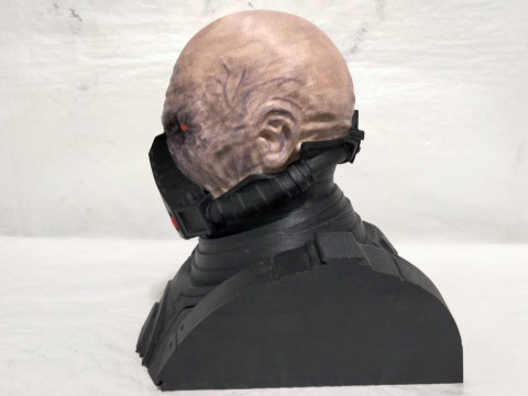 DARTH MALUS BUST Model Cetak 3D