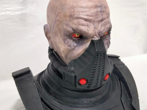 DARTH MALUS BUST Model Cetak 3D
