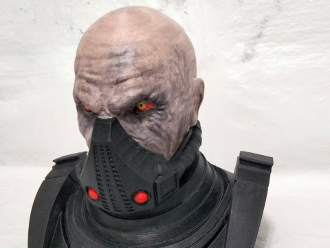 DARTH MALUS BUST Model Cetak 3D