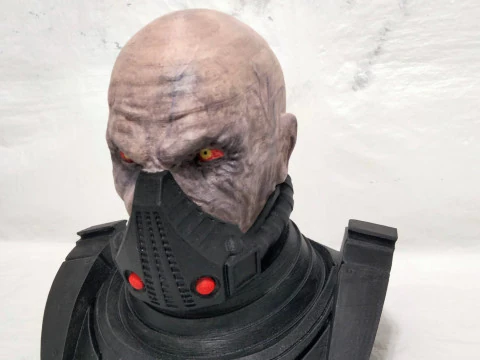 DARTH MALUS BUST 3D Print Model