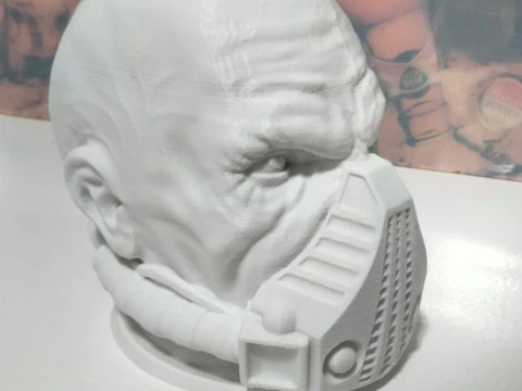 DARTH MALUS BUST 3D Print Model