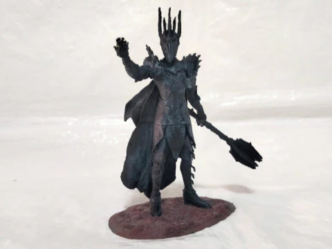 STAMPA 3D DI SAURON SCULTURA UNICA Modello di stampa 3D