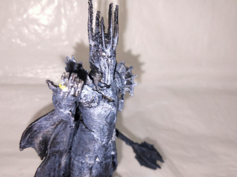 UNIQUE SCULTURE SAURON 3D PRINT 3D 프린트 모델