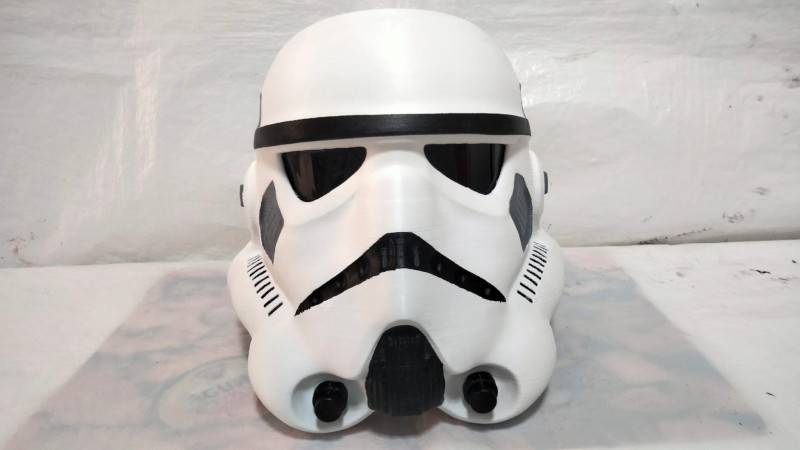 STORMTROOPER HELMET 3D Print Model .c4d .max .obj .3ds .fbx .stl .blend 