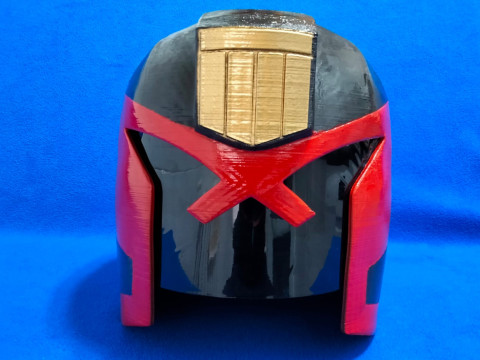 JUDGE DREDD HELMET 3D Print Model