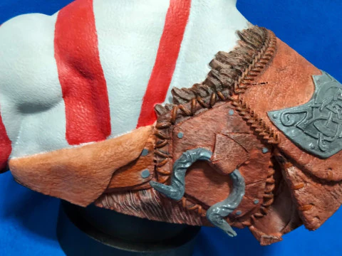 Kratos Bust 3D Print Model