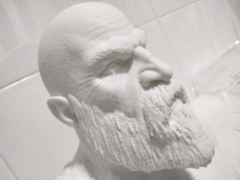 Kratos Bust 3D Print Model