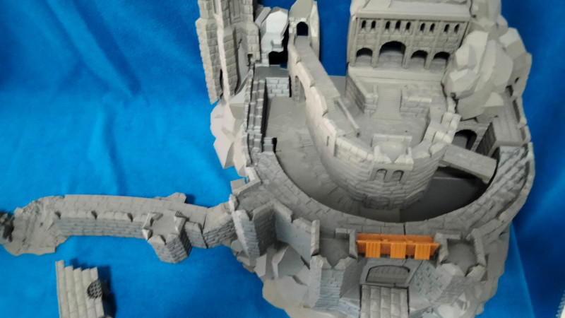 Abismo de helm el se&ntilde;or de los anillos orcos Modello di stampa 3D .c4d .max .obj .3ds .fbx .stl .blend 