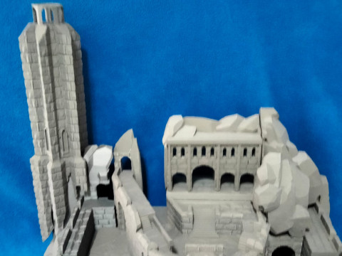 Abismo de helm el se&ntilde;or de los anillos orcos Modello di stampa 3D