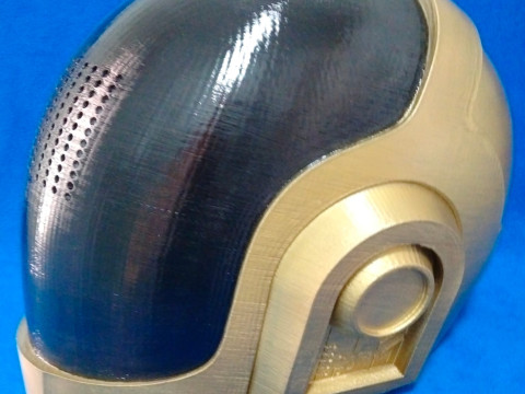 Casco daft punk guy para cosplay 3D Print Model