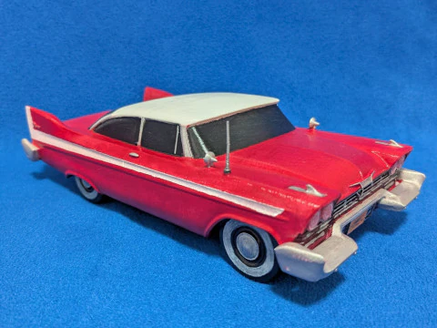 Plymouth Fury carrozza classica Modello di stampa 3D