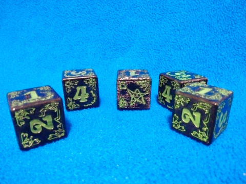 Dados juego arkhan horror 3D Print Model