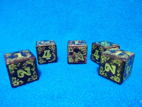 डैडोस जुएगो अरखाम हॉरर 3D प्रिंट मॉडल