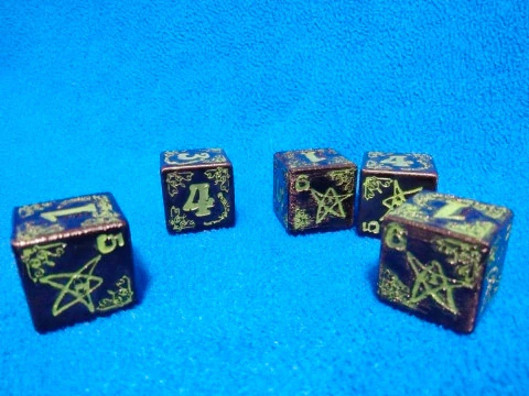 Dados juego arkhan horror 3D Print Model