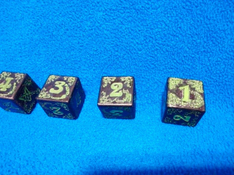 Dados juego arkhan horror 3D Print Model