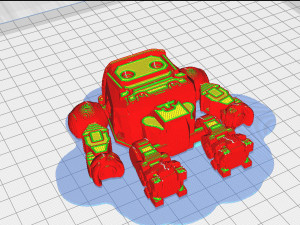 BOTY Robot 3D 3D मॉडल