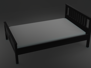 Bed from IKEA 3D 模型