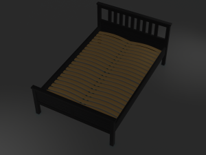 Bed from IKEA Modelo 3D