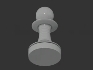 Pieza de ajedrez 3D Model