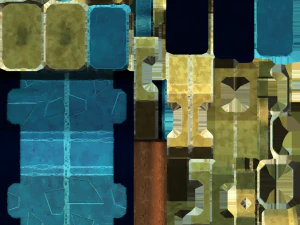 Hacha estilizada de baja poli baja baja poli Modelo 3D