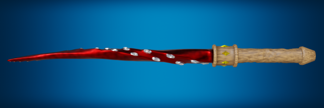 Squid sword PBR low-poly game ready 3D Model .c4d .max .obj .3ds .fbx .stl .blend 