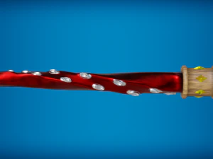 Inktviszwaard PBR low-poly spel klaar 3D Model