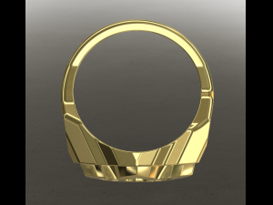 Catholic Rose mens ring 3D Print Model