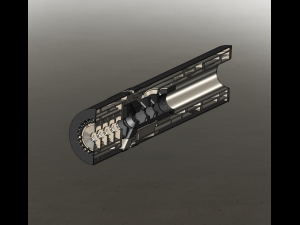 Rifle silencer muffler supressor sound moderator 308 3Dモデル