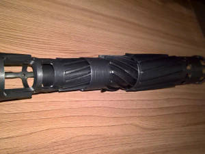 Rifle silencer muffler supressor sound moderator 308 3D Model