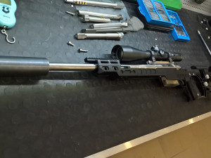 Rifle silencer muffler supressor sound moderator 308 3Dモデル