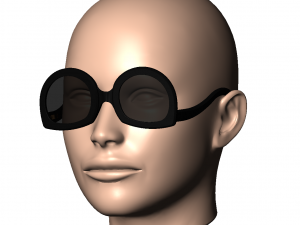 Unisex sunglasses sunnies WILD CAT - 5 Modelo de Impressão 3D