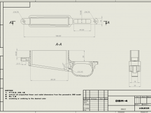 DBM-4 Modello 3D