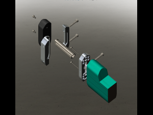 Recoil Pad for Macmilan A5 3D Model