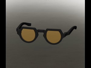 Unisex sunglasses sunnies K1 3D-printmodel