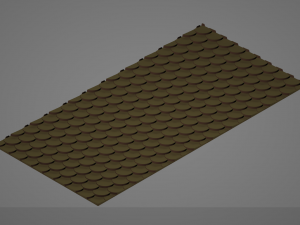 Decorative Wood Circle Panel 3D-Druckmodell
