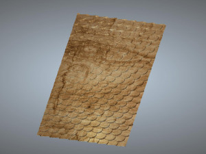 Decorative Wood Circle Panel 3D Print Model