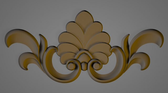 Arch Relief Model File 3D Model .c4d .max .obj .3ds .fbx .stl .blend 