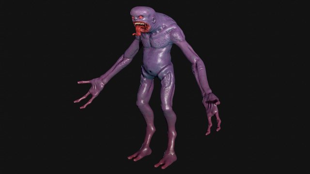 Monster-corpse-eater 3Dモデル .c4d .max .obj .3ds .fbx .stl .blend 