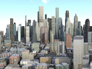 City 03 Modèle 3D