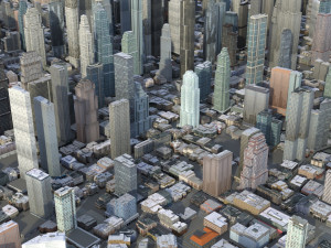 City 03 Modèle 3D