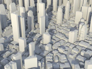 City 03 3D Model