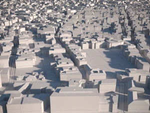 City 04 3D Model