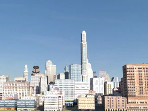 City 06 3D Model