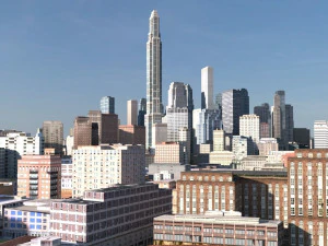 City 06 3D Model