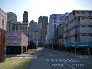 City 07 3D मॉडल