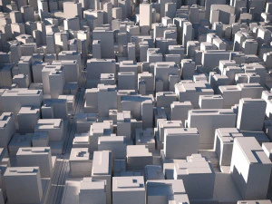 Miasto 08 Model 3D